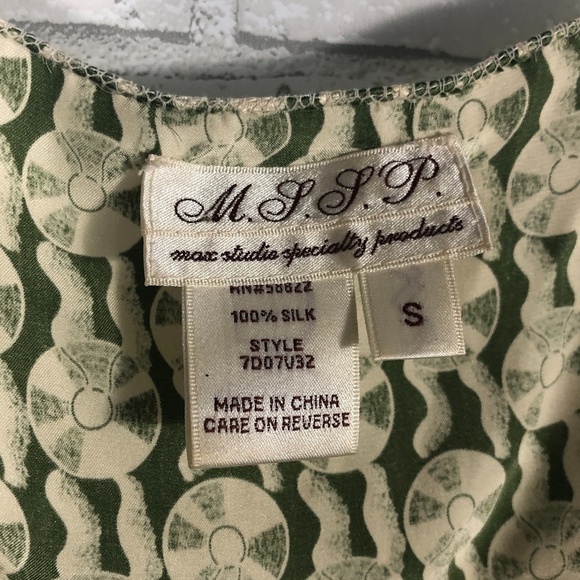 Max Studio Specialty Products M.S.S.P Silk Top - Picture 2 of 5